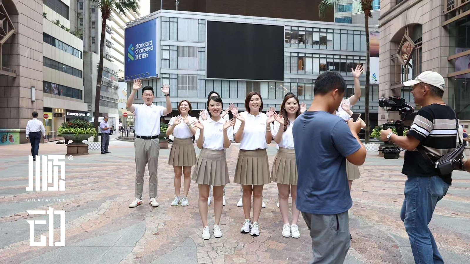 順動赴香港維多利亞港進行宣傳片拍攝
